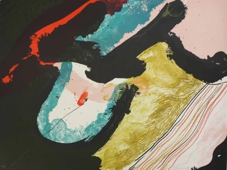 Litografía Guinovart - Homenatge a Joan Prats II