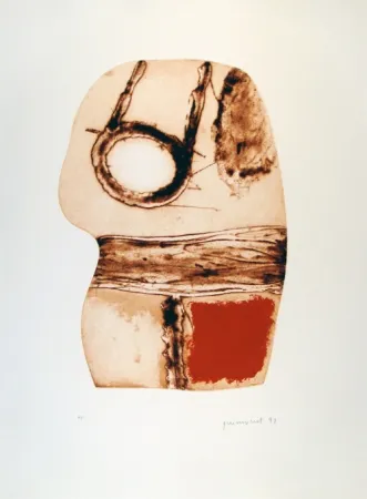 Aguafuerte Guinovart - Imatges i Terra II