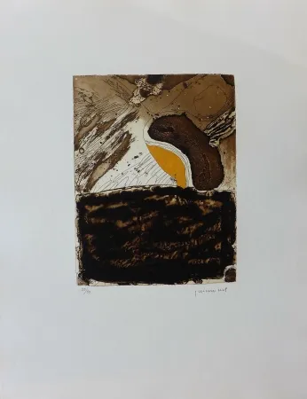 Grabado Guinovart - L ultime ocre