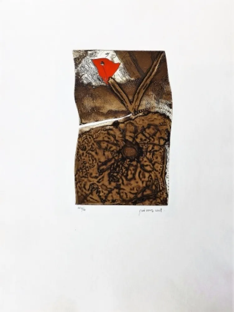 Grabado Guinovart - La Magrana 5