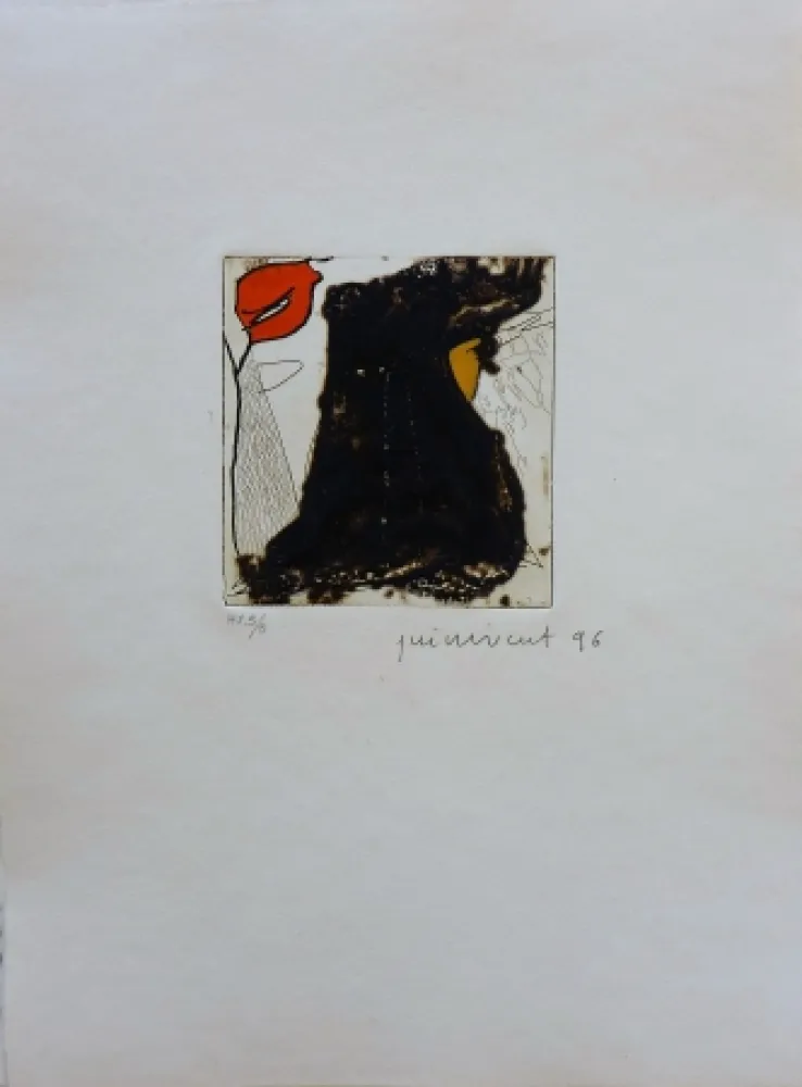 Grabado Guinovart - La Magrana 7