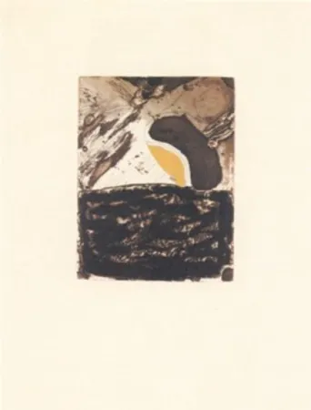 Grabado Guinovart - L'últim ocre