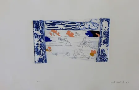 Grabado Guinovart - Mare nostrum 11