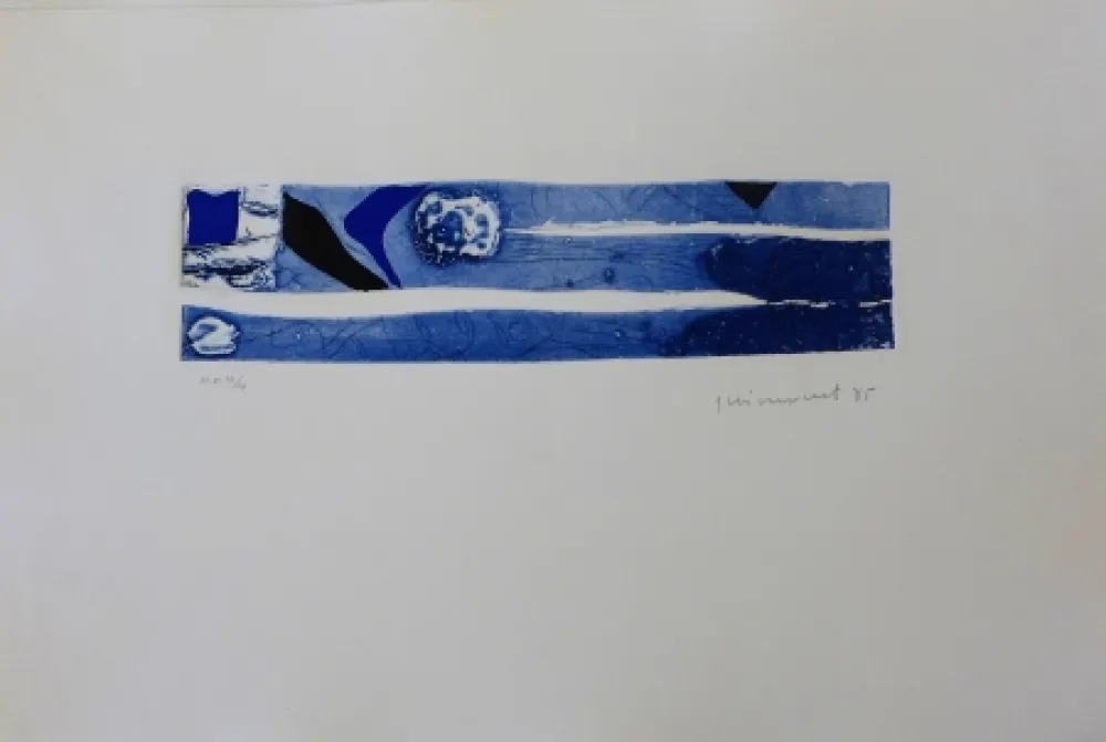 Grabado Guinovart - Mare nostrum 17