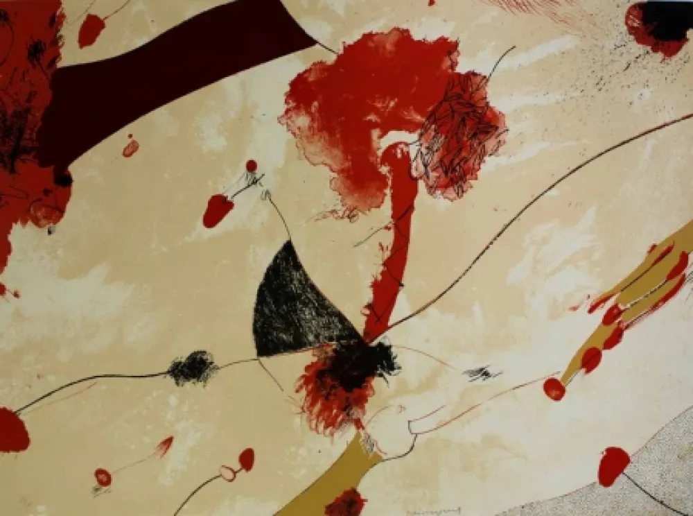 Litografía Guinovart - Natu