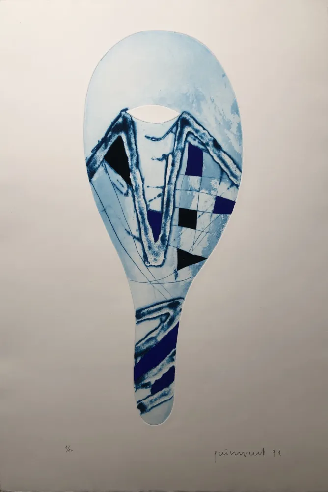 Grabado Guinovart - Nocturn 1