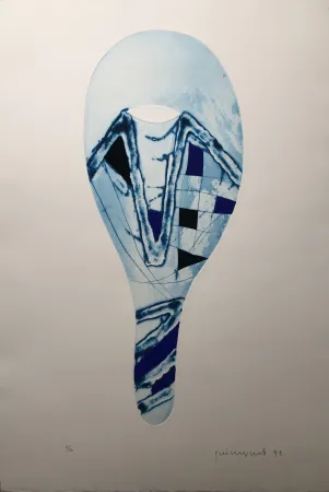 Grabado Guinovart - Nocturn 1