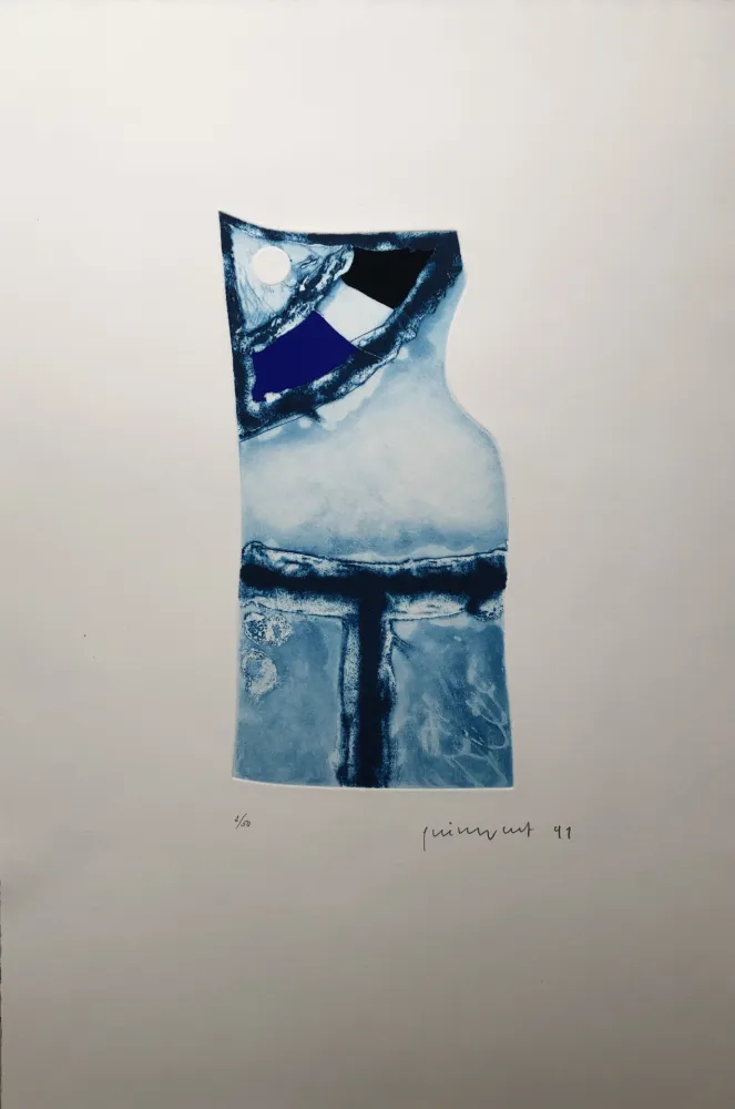 Grabado Guinovart - Nocturn 2