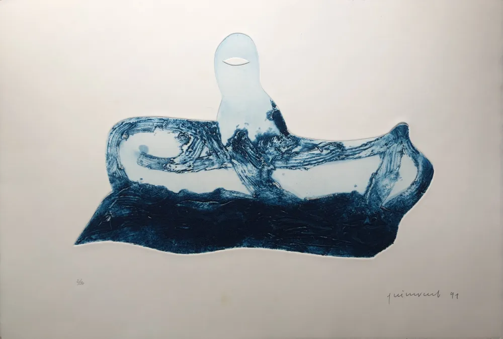 Grabado Guinovart - Nocturn 4