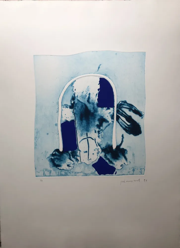 Grabado Guinovart - Nocturn 7