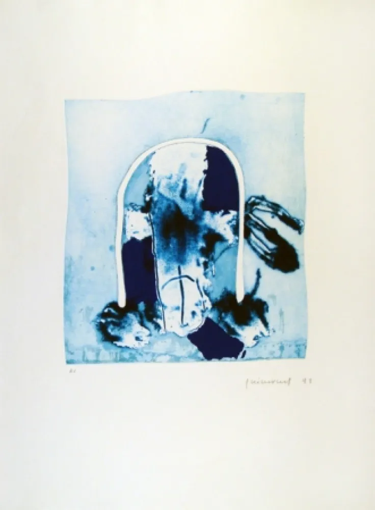 Aguafuerte Guinovart - Nocturn VII