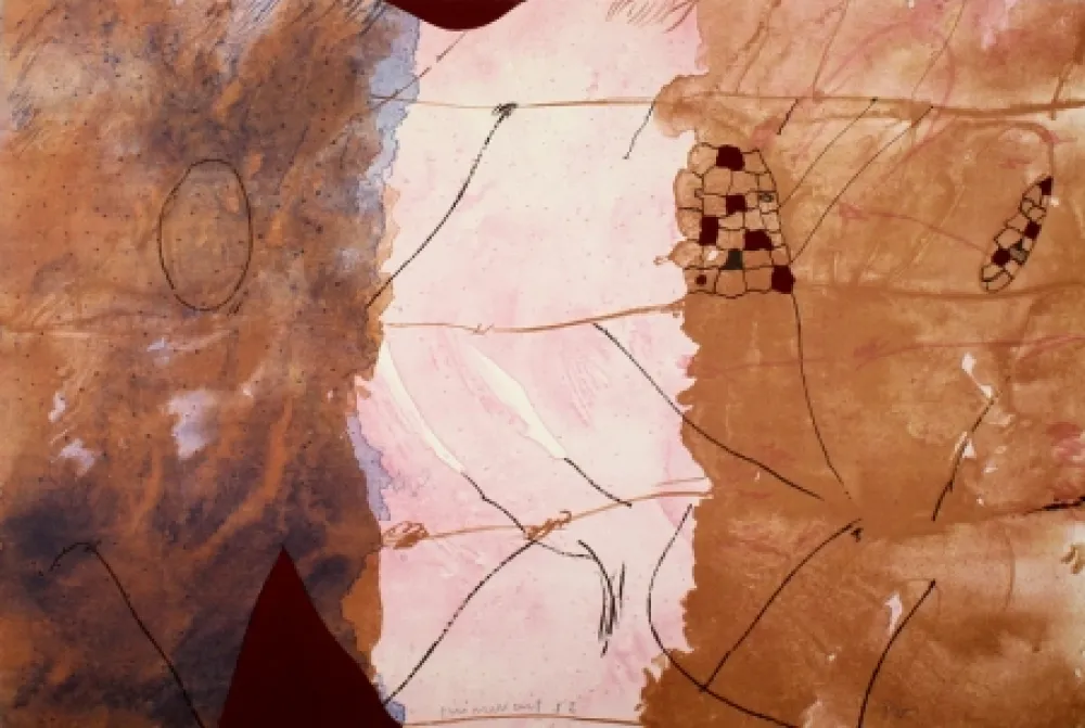 Litografía Guinovart - Nura