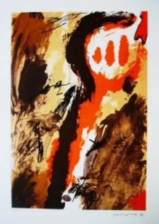 Litografía Guinovart - Sans titre 10