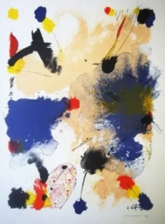 Litografía Guinovart - Sans titre 18