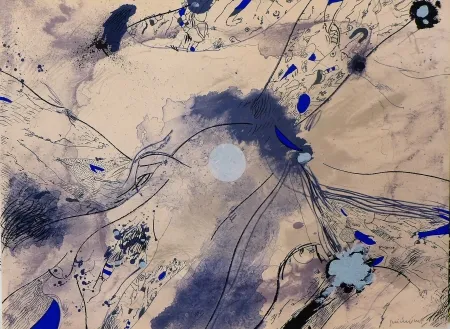 Litografía Guinovart - Sans titre 2