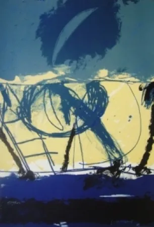 Litografía Guinovart - Sans titre 5