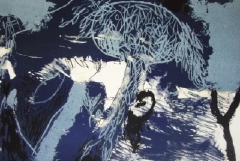 Litografía Guinovart - Sans titre 7