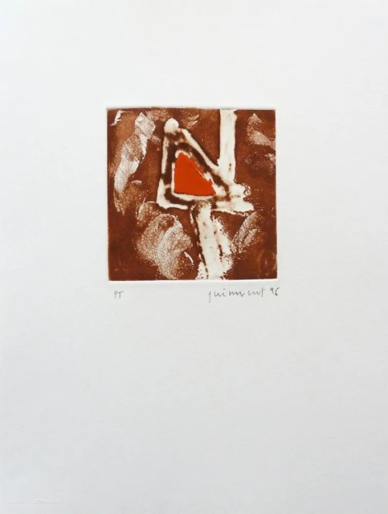 Grabado Guinovart - Siena torrada 6