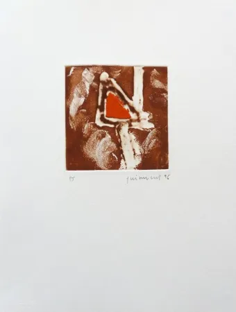 Grabado Guinovart - Siena torrada 6