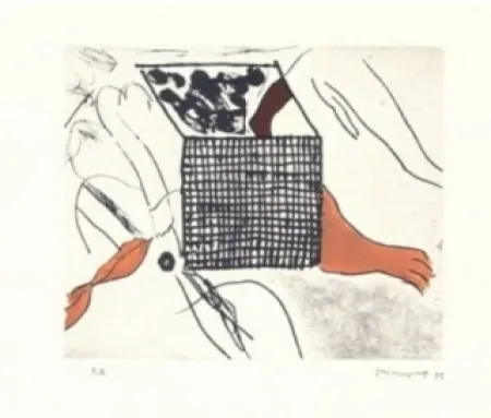 Grabado Guinovart - Sortides