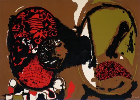 Grabado Guinovart - S/T