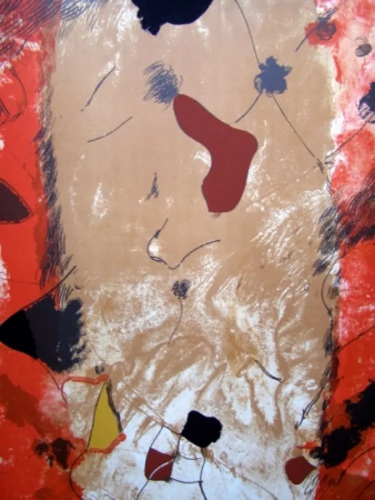 Litografía Guinovart - S/T