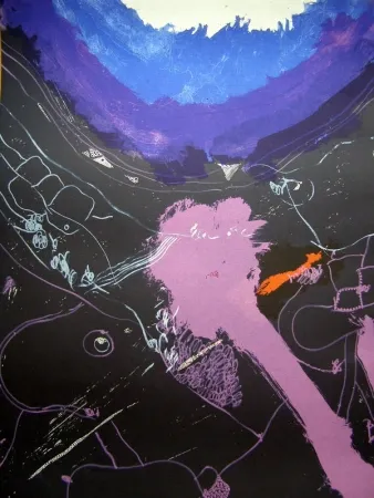 Litografía Guinovart - S/T