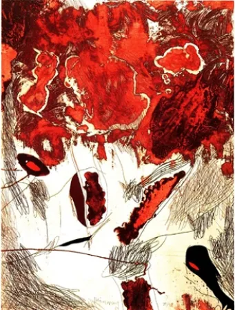 Grabado Guinovart - Tierra natural