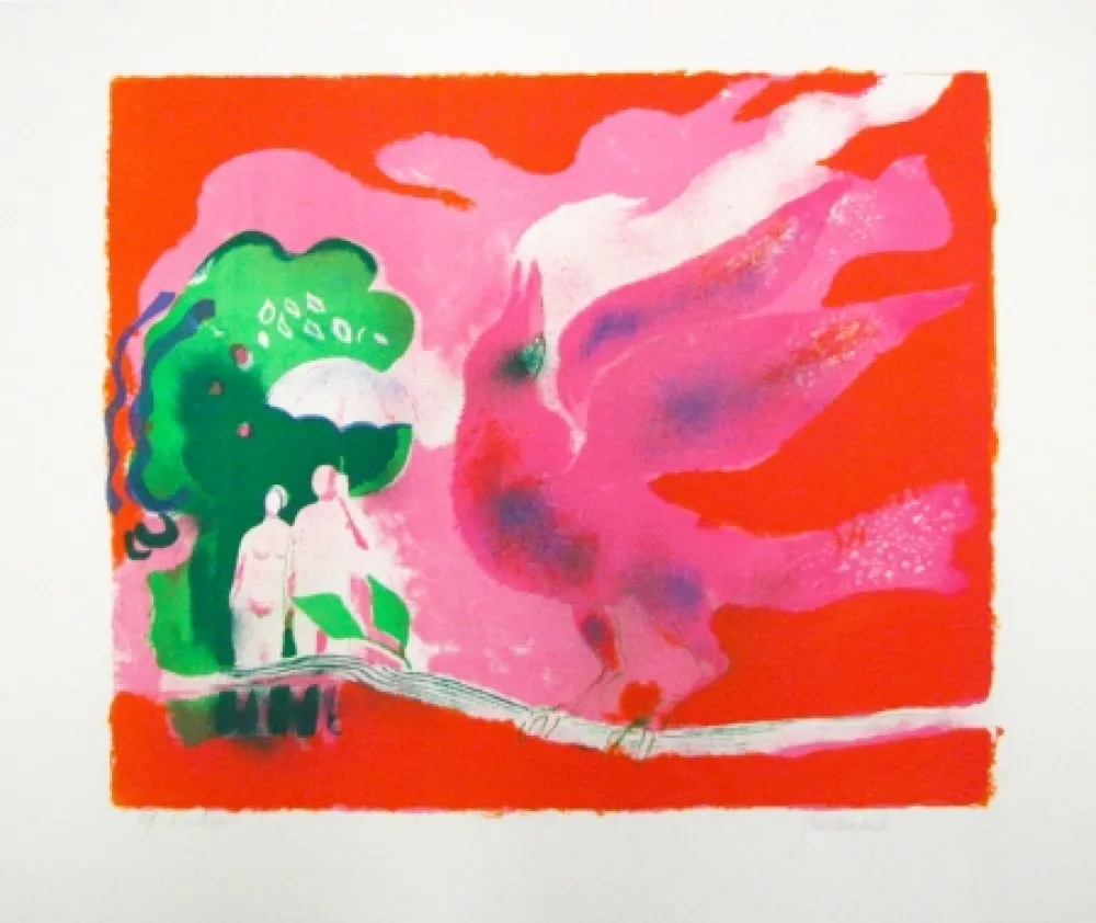 Litografía Guiramand - Untitled