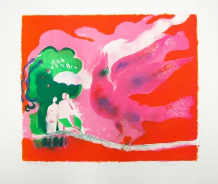 Litografía Guiramand - Untitled