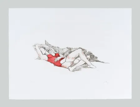 Aguafuerte Y Aguatinta Guttuso - Amante