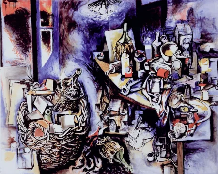 Aguafuerte Y Aguatinta Guttuso - Grande natura morta