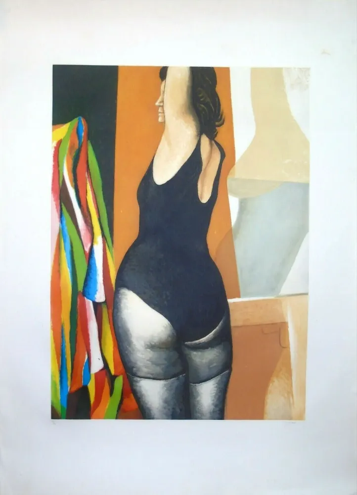 Aguafuerte Y Aguatinta Guttuso - La ballerina