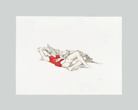 Aguafuerte Y Aguatinta Guttuso - L'amante