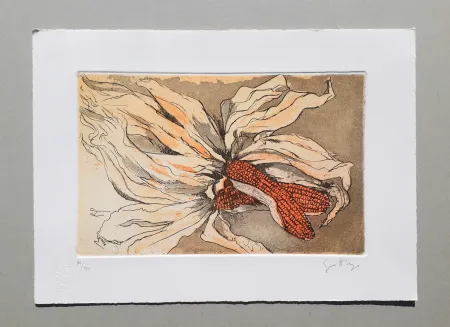 Aguafuerte Y Aguatinta Guttuso - Natura morta