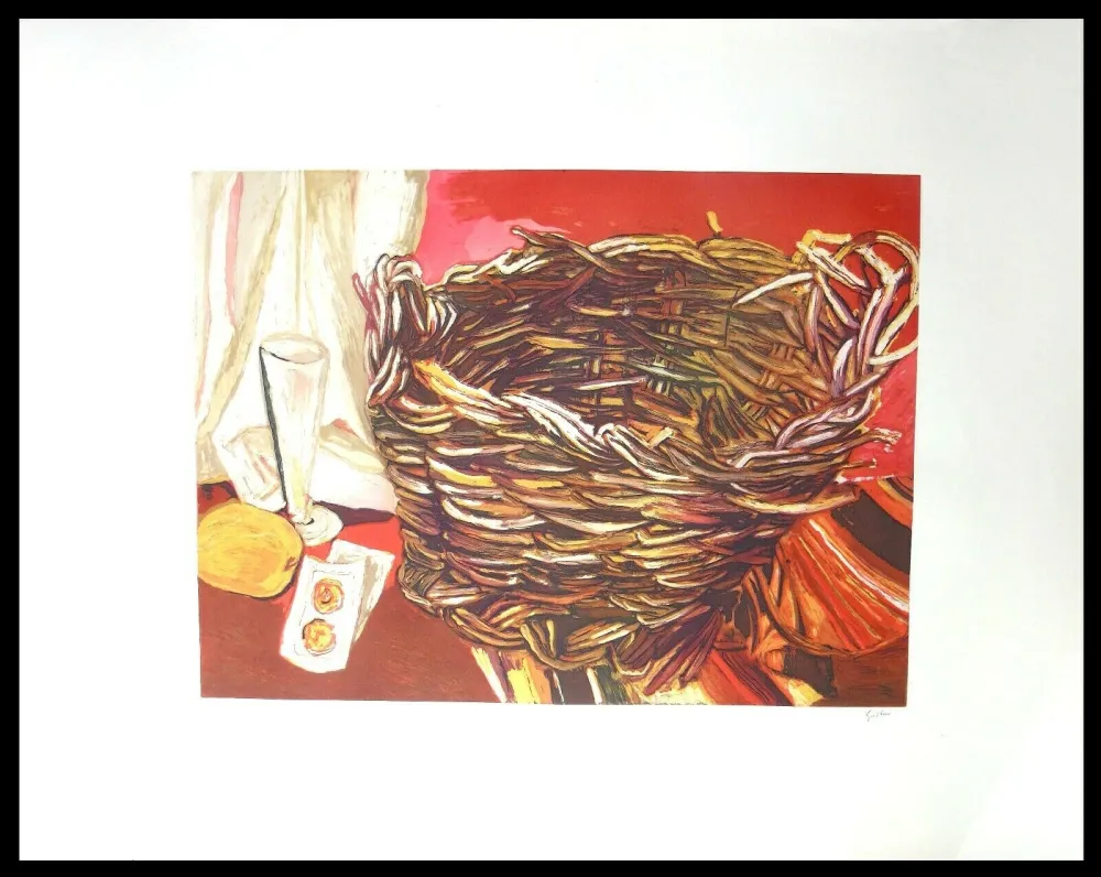 Aguafuerte Y Aguatinta Guttuso - Natura morta