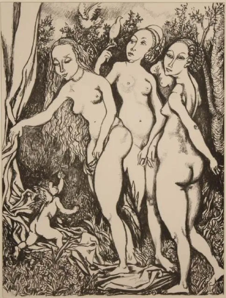 Litografía Guttuso - OMAGGIO A DURER