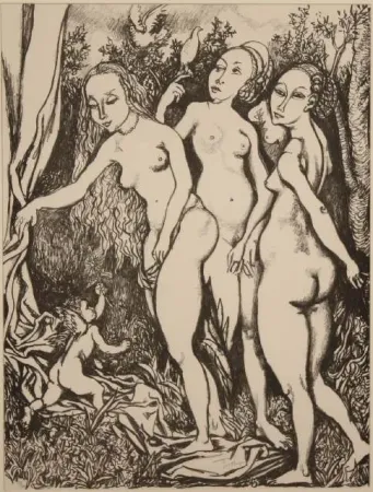 Litografía Guttuso - OMAGGIO A DURER