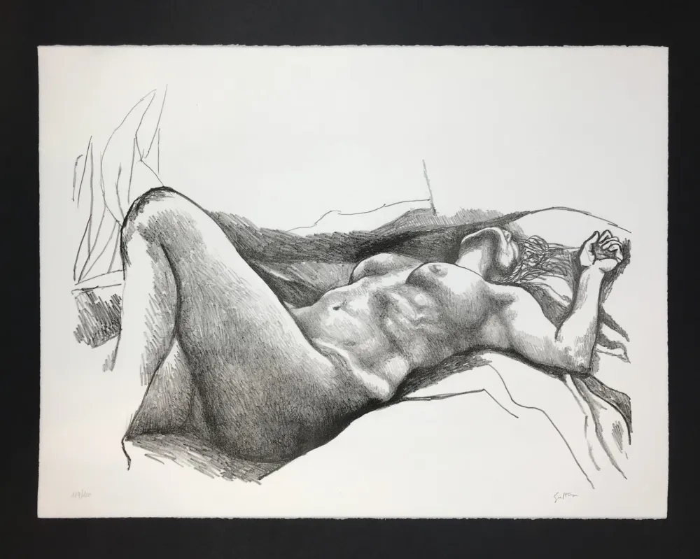 Litografía Guttuso - Senza titolo