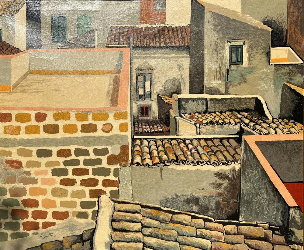 Múltiple Guttuso - Tetti di Palermo