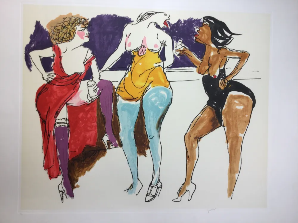 Aguafuerte Y Aguatinta Guttuso - Untitled 