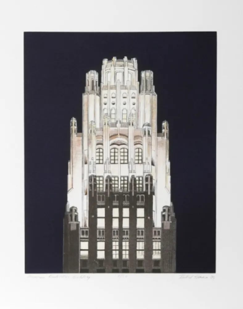 Grabado Haas - American Radiator Building