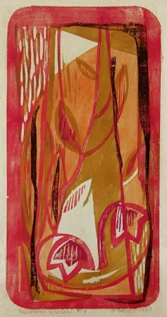 Grabado En Madera Haas - Summer Garden