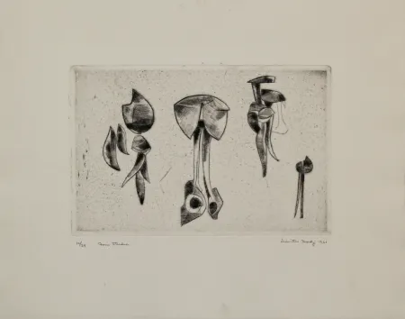 Grabado Hadzi - Form Studies