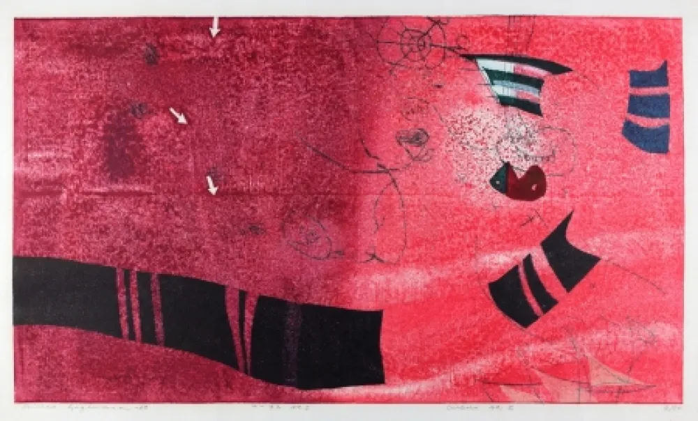 Grabado En Madera Hagiwara - Circus