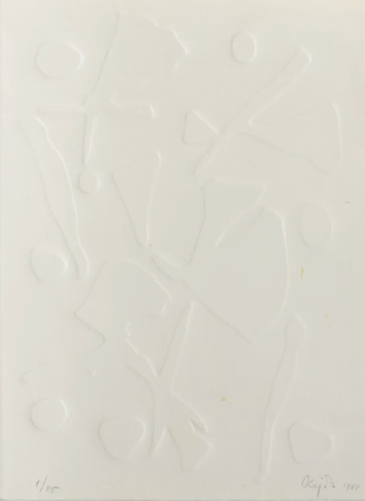 Litografía Hajdu - Chanson..., 1968