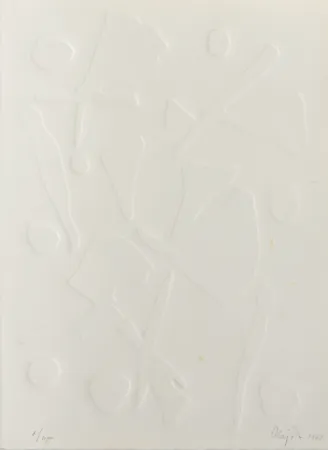 Litografía Hajdu - Chanson..., 1968