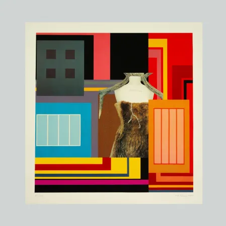 Litografía Halley - Contamination I