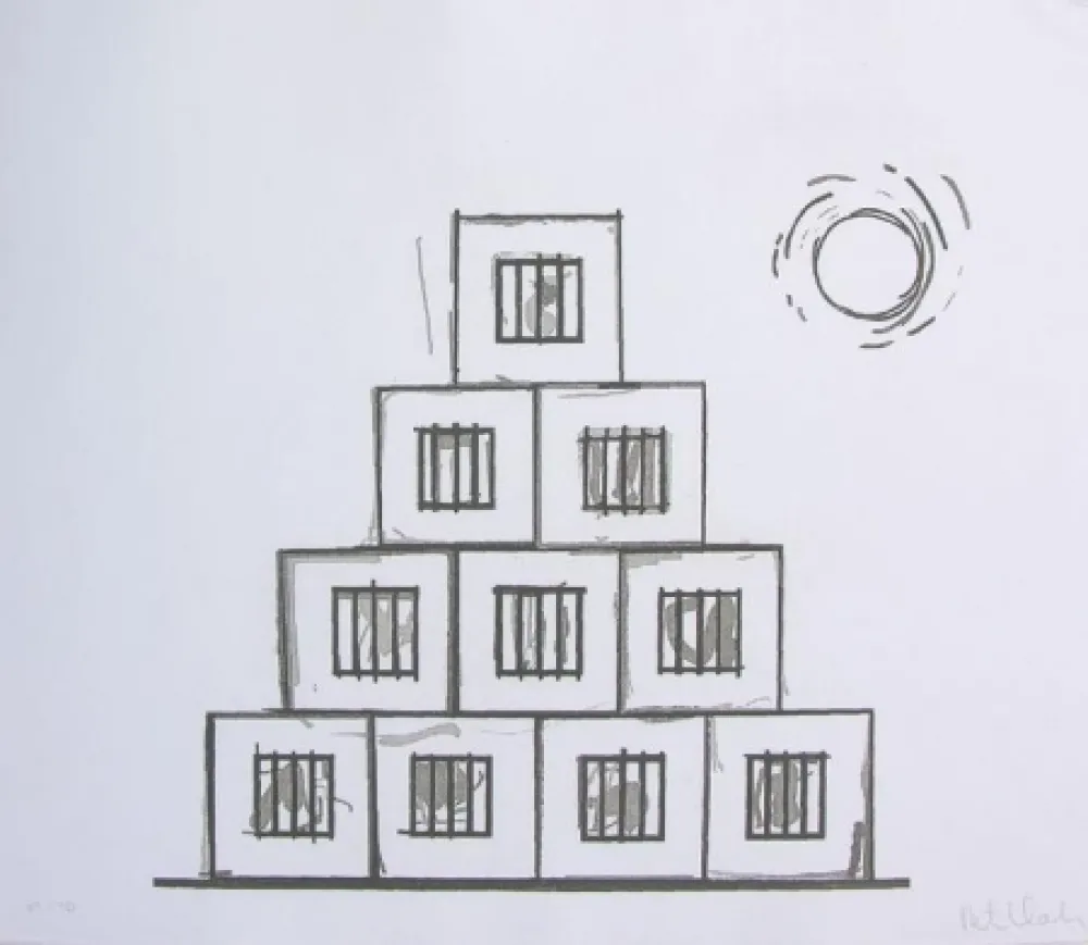 Aguafuerte Y Aguatinta Halley - Senza titolo