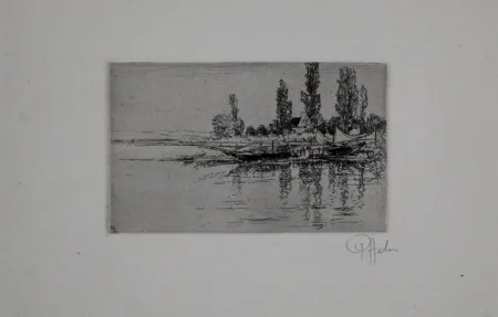 Grabado Halm - Anleger